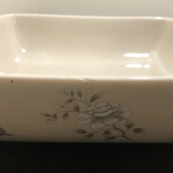 Vintage square stoneware baking dish Southampton - Picture 7 of 9